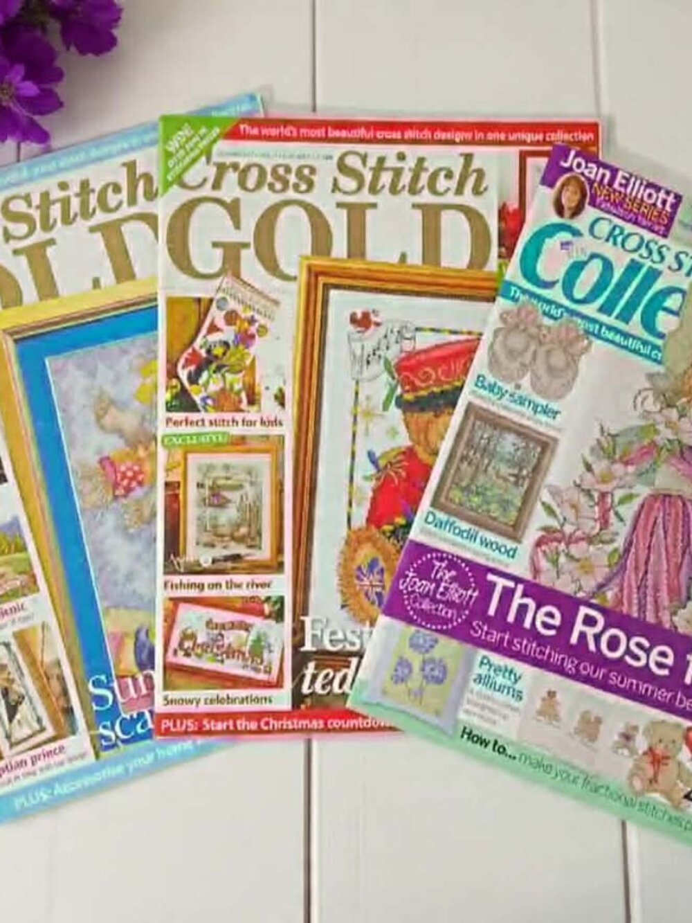 Cross Stitch Gold Magazines Lot of 3 Issues